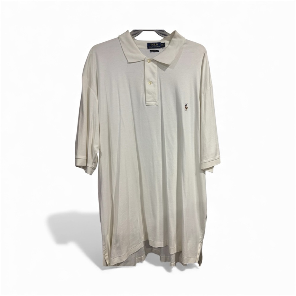 Polo by Ralph Lauren Men's Classic White Polo Shirt